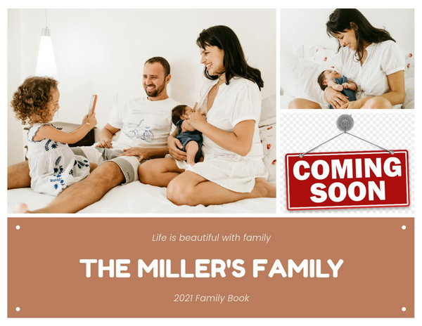 Life Is Beautiful With Family Photo Book