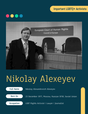 Nikolay Alexeyev Biography