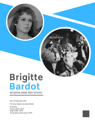 Brigitte Bardot Biography