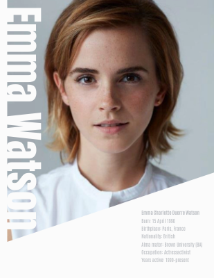 Emma Watson Biography