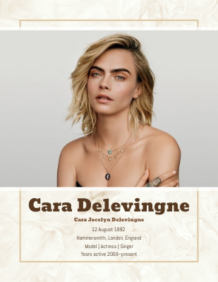 Cara Delevingne Biography