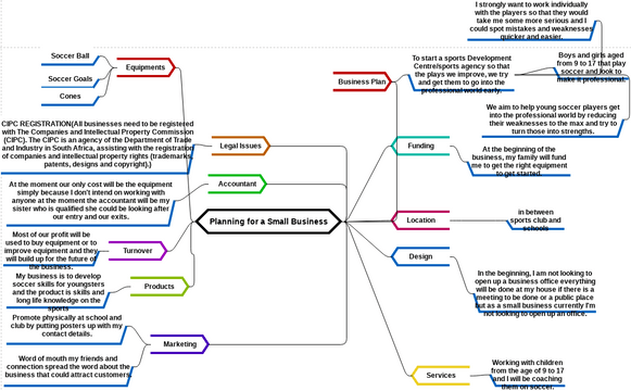 Planning for a Small Business | Visual Paradigm User-Contributed ...