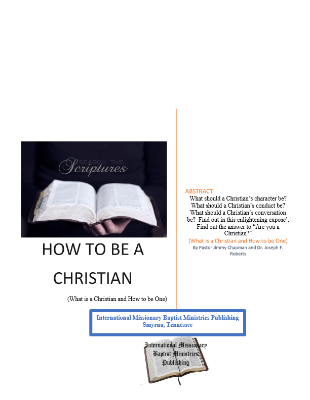 How to be a Christian