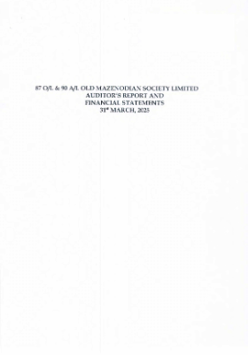 Audit Report